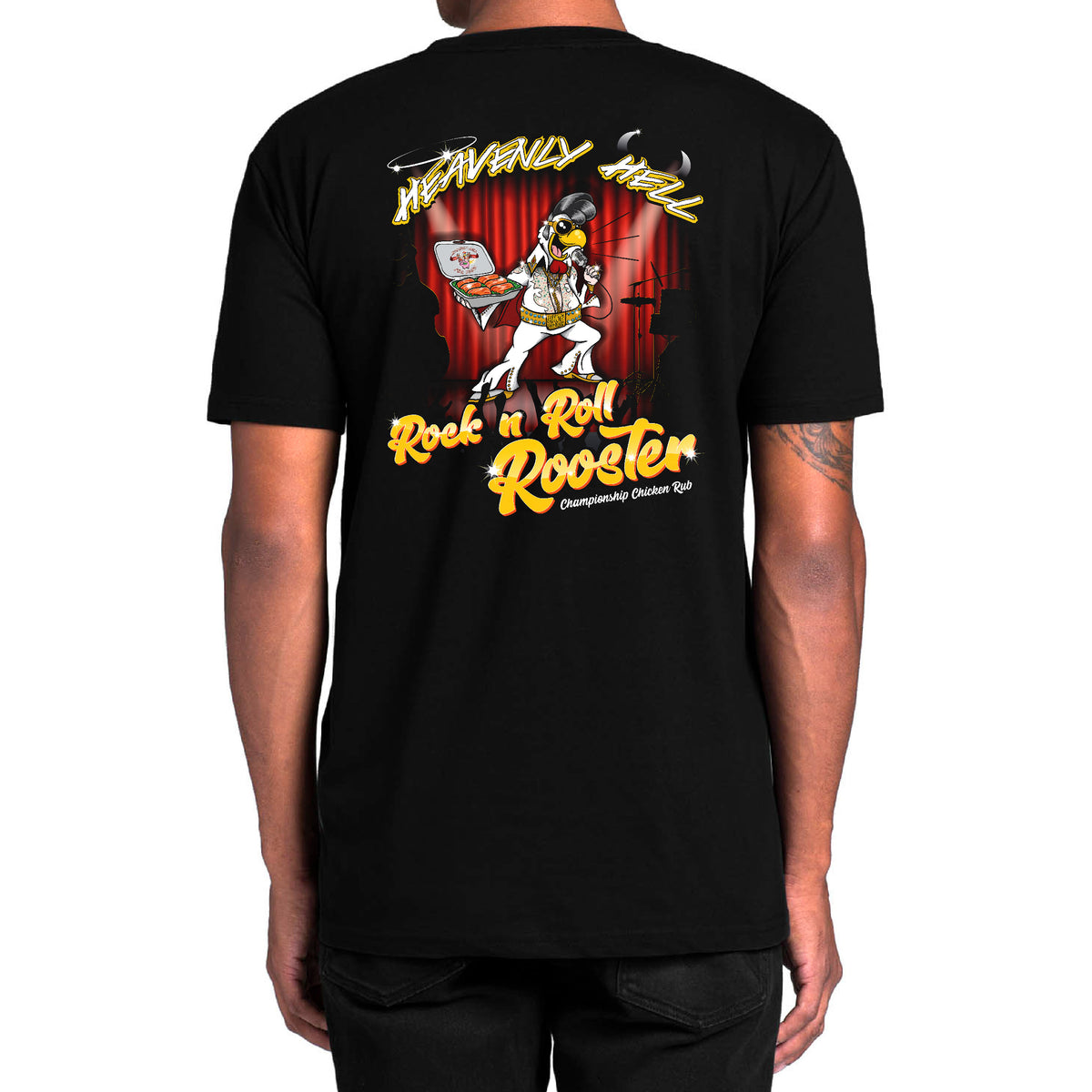 t shirt with rooster