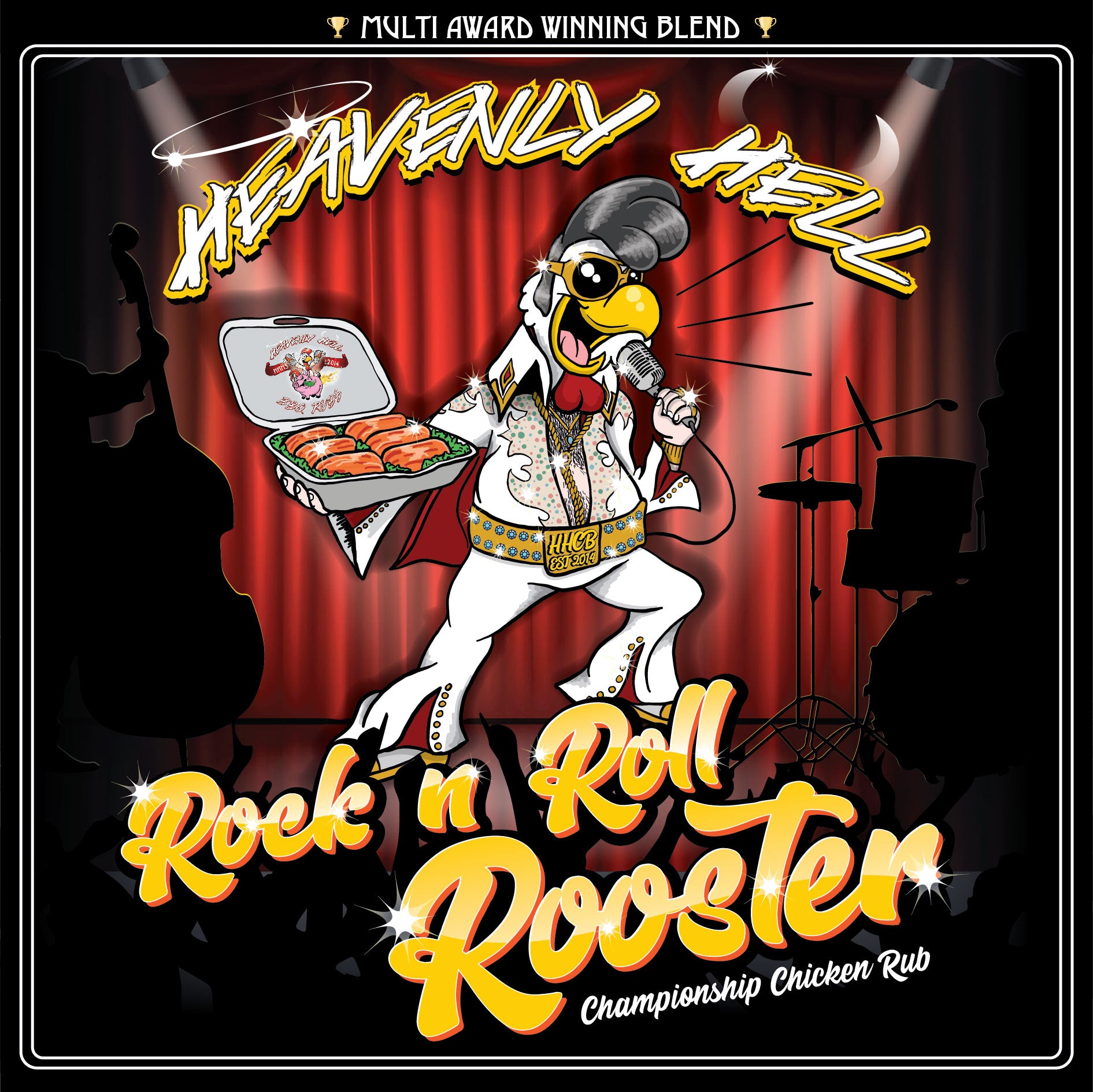 Rock n Roll Rooster T-Shirt