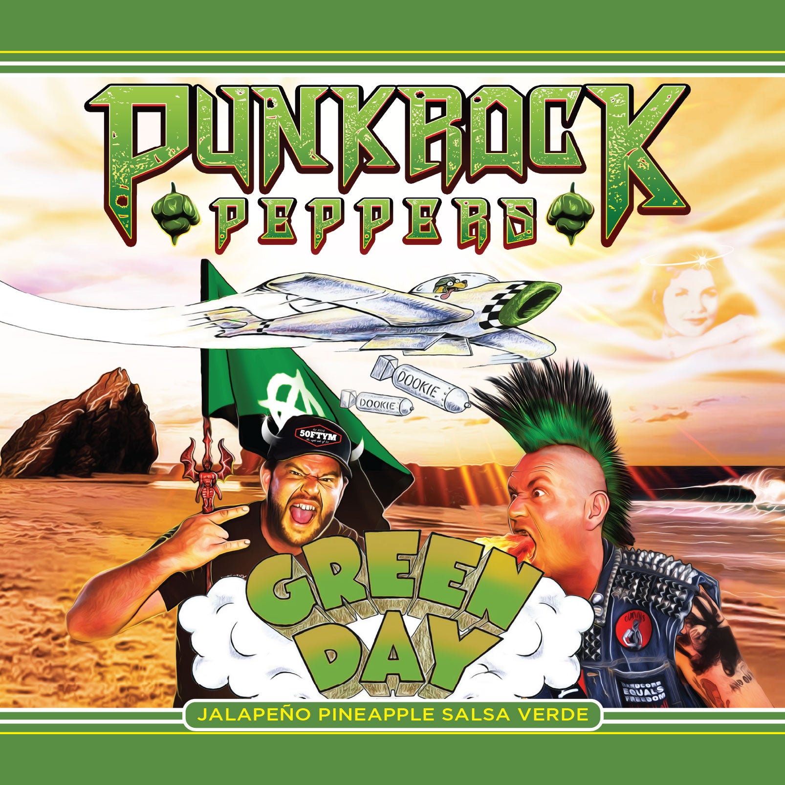 Punk Rock Peppers - Green Day – Heavenly Hell Championship BBQ